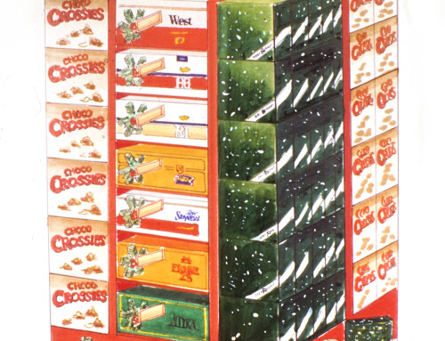 Gemischt bestückte Displays