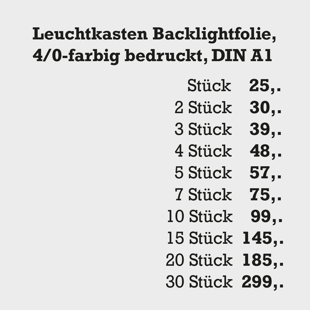 LEUCHTKASTE